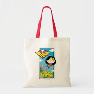 Bolso De Tela Chibi Wonder Woman - Dime La Verdad Valentine