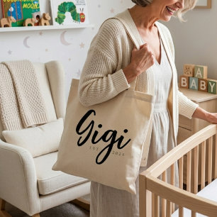 Bolso De Tela Chic Gigi EST Año Escritura Mínima Diario