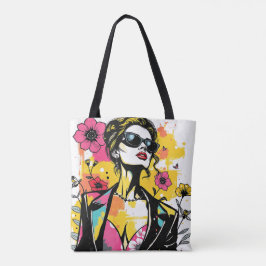 Bolso De Tela Chic Pop Floral Dueto