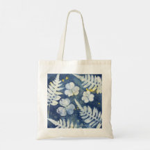 Chic Shamrock y Helechos Cianotipo Arte Cotidiano