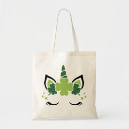 Bolso De Tela chica afortunada, día de San Patricio
