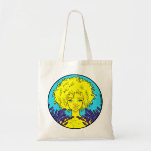 Bolso De Tela Chica Afro Gemini Tote Bag