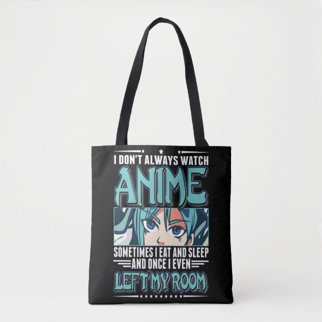 Bolso De Tela Chica anime japonés Otaku fanático adolescente de  (Anverso)