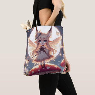 Bolso De Tela Chica Anime Pixie Hippie Luna Hada