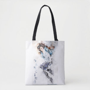 Bolso De Tela Chica bailarín