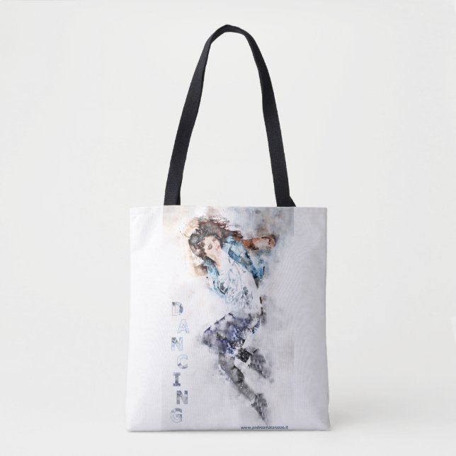 Bolso De Tela Chica bailarín (Anverso)