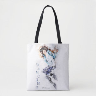 Bolso De Tela Chica bailarín 2