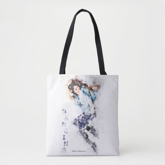 Bolso De Tela Chica bailarín 2 (Anverso)