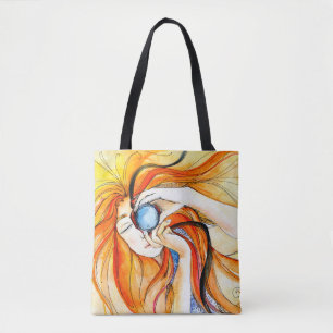 Bolso De Tela Chica con la cámara