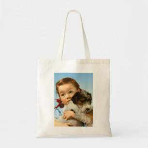 Bolso De Tela Chica con perro