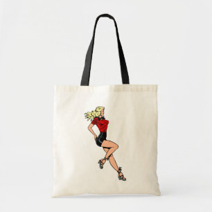Bolso De Tela Chica de al lado de glamour vintage, rubia bombshe