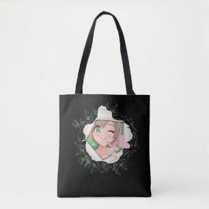 Bolso De Tela Chica de anime kawaii ama a Otaku