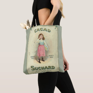 Bolso De Tela Chica de Azúcar Beso de Chocolate Victoriano