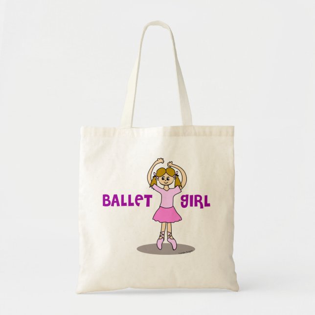 Bolso De Tela Chica de ballet (Frente)