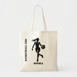 Bolso De Tela Chica de Baloncesto, Chica de Baloncesto Cumpleaño