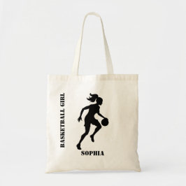 Bolso De Tela Chica de Baloncesto, Chica de Baloncesto Cumpleaño