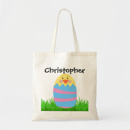 Bolso De Tela Chica de bebé de caza personalizada de huevos en P