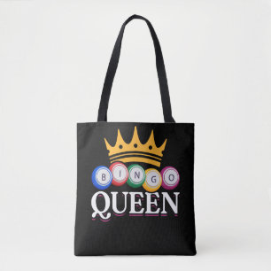 Bolso De Tela Chica de Bingo Funny Balls Reina Mujeres