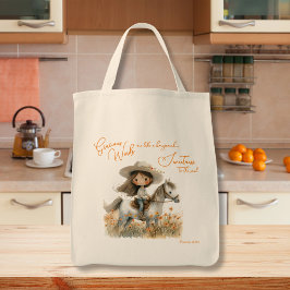 Bolso De Tela Chica de Campo a Caballo Inspirador