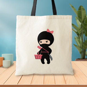Bolso De Tela Chica de compras Ninja