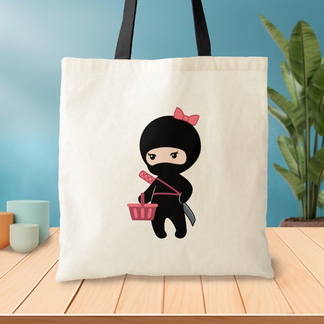 Bolso De Tela Chica de compras Ninja (Subido por el creador)