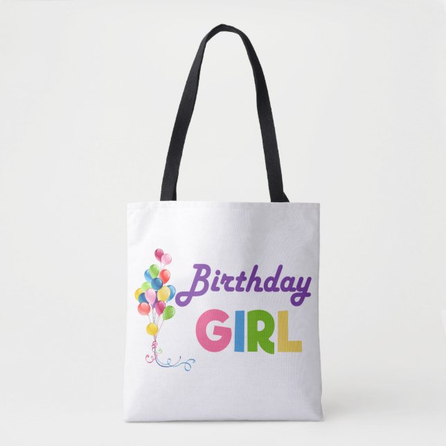 Bolso De Tela Chica de cumpleaños (Anverso)
