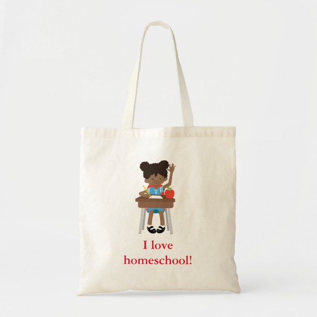 Bolso De Tela Chica de escuela primaria (Frente)