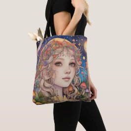 Bolso De Tela Chica de fantasía mística - Personalizado mágico