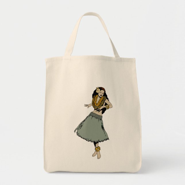 Bolso De Tela Chica de Hula (Frente)