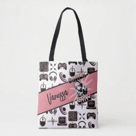 Bolso De Tela Chica de jugador personalizado | Juegos