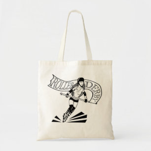 Bolso De Tela Chica de la bandera de Derby del rodillo