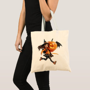 Bolso De Tela Chica de la Calabaza