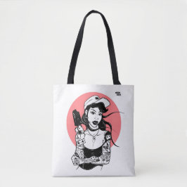 BOLSO DE TELA CHICA DE LA CREMA DE HIELO DE TATTOOO