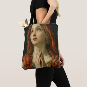 Bolso De Tela Chica de la oración renacentista
