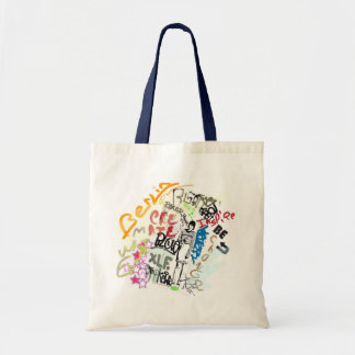 Bolso De Tela Chica de la pintada de Berlín