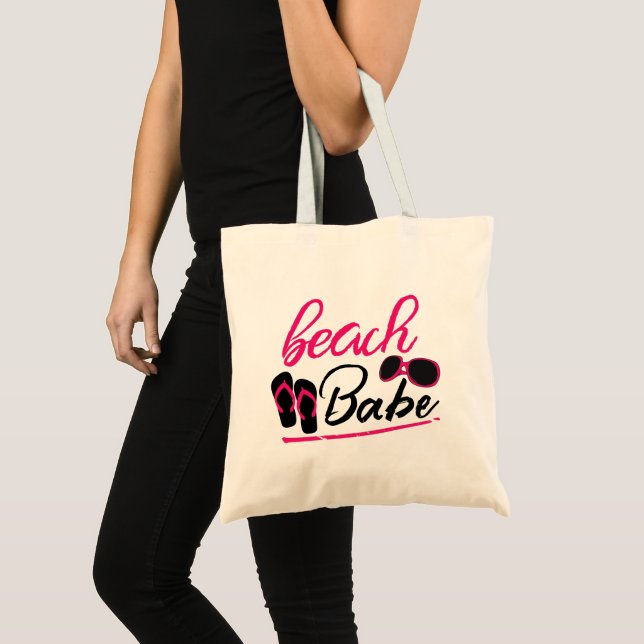 Bolso De Tela chica de la playa (Anverso (producto))