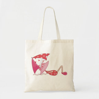 Bolso De Tela chica de la playa