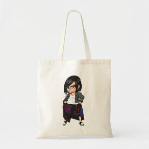 Bolso De Tela Chica de Lotha Naga Tribal Tote Bag