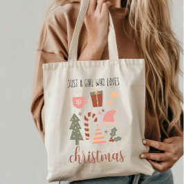 Bolso De Tela Chica de navidades