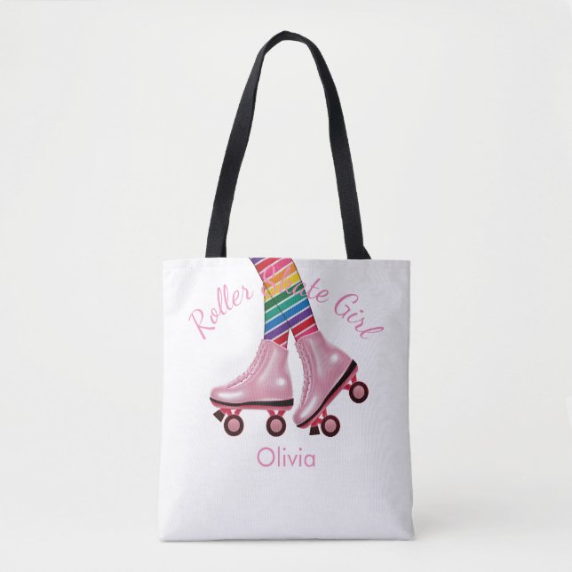 Bolso De Tela Chica de patinaje sobre ruedas - Personalizar (Anverso)