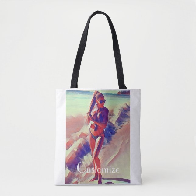 Bolso De Tela Chica de playa Thunder_Cove (Anverso)