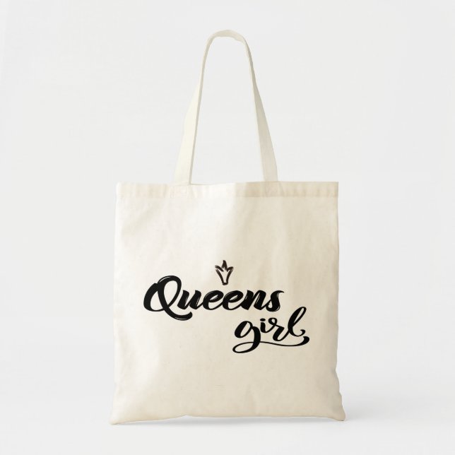 Bolso De Tela Chica de Queens (Frente)