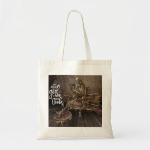 Bolso De Tela Chica de Skeleton de Lovelies Literario