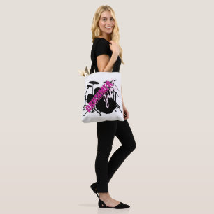 Bolso De Tela Chica de tambores