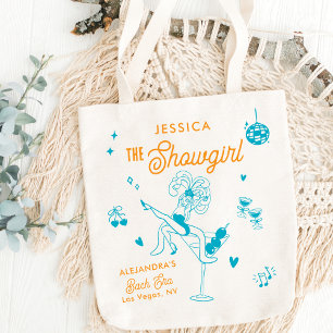 Bolso De Tela Chica del espectáculo personalizada para despedida