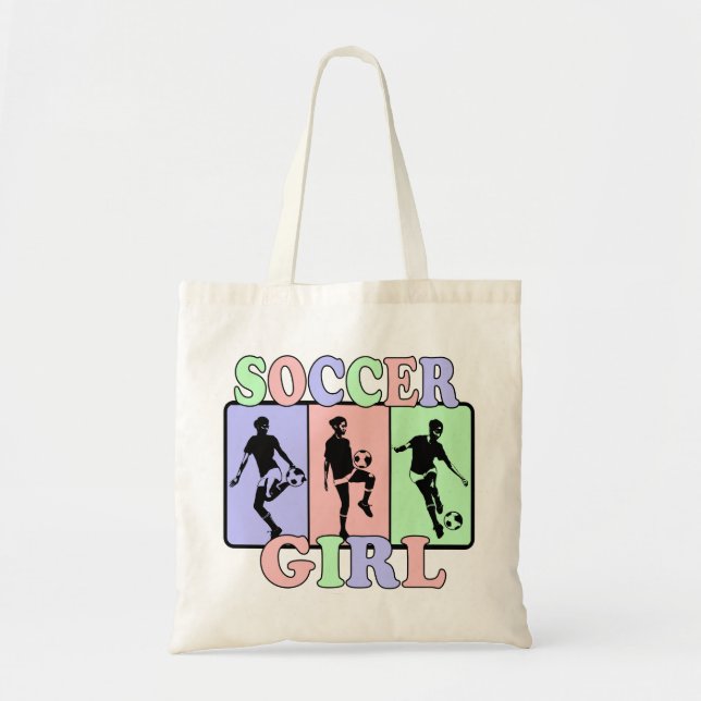 Bolso De Tela Chica del fútbol (Frente)