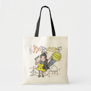 Bolso De Tela Chica del Karaoke