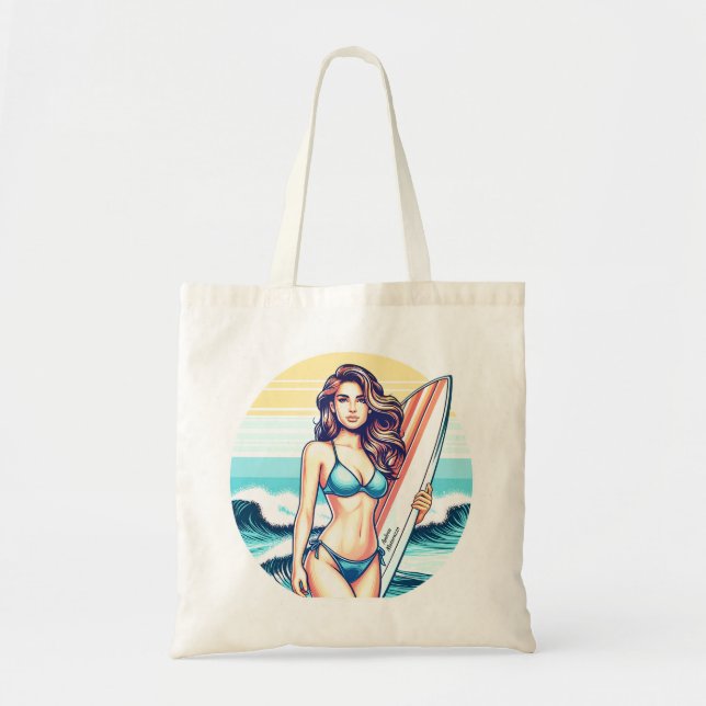 Bolso De Tela Chica Deporte & Surf (Frente)