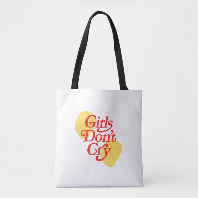 Bolso De Tela Chica elegante no llores (Anverso)