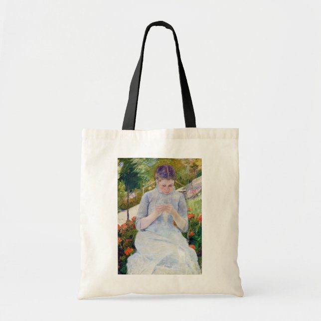 Bolso De Tela Chica en el Jardín, Mary Cassatt (Frente)